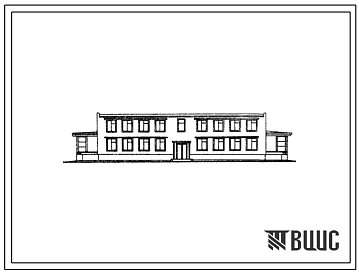 Типовой проект 214-1-83С Детские ясли-сад на 90 мест, для строительства в районах с расчетной наружной температурой -25 и -30 0С, в районах с сейсмичностью 9 баллов. Для сельского строительства.