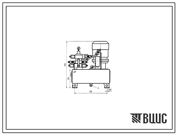 Шифр С100.В4.9,5.44,7,5.5ВЕ.В220.ПС Насосная установка С100.В4.9,5.44,7,5.5ВЕ.В220
