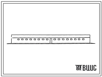 Типовой проект 804-2-50.12.88 Конюшня на 60 племенных кобыл (покрытие по деревянным балкам)