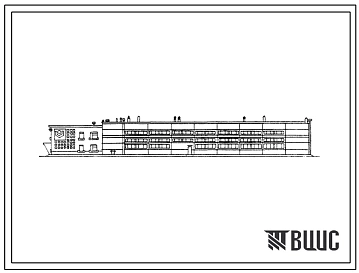Типовой проект 816-238 Станция районного объединения «Сельхозтехника» по техническому обслуживанию машин и оборудования животноводческих и птицеводческих ферм и комплексов (вариант со структурным покрытием типа ЦНИИСК).