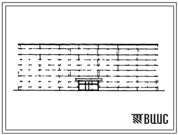 Типовой проект 416-1-50 Здание заводоуправления четырехэтажное с сеткой колонн (6+3+6)х6м длиной 42м.