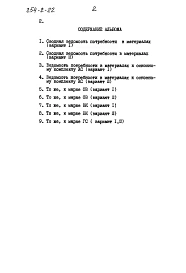 Альбом 4 Сводная ведомость потребности в материалах