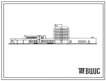 Типовой проект 284-5-38с Мотель на 300 мест в монолитном каркасе с кирпичным заполнением. Для строительства в III климатическом районе с сейсмичностью 8-9 баллов.