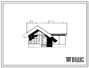 Типовой проект 186-209-7 Одноэтажный одноквартирный жилой дом с квартирой типа 3Б с упрощенным благоустройством. Для строительства в IВ климатическом подрайоне, II климатическом районе.