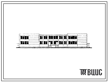Типовой проект 212-1-4п Детские ясли-сад на 280 мест с дневным пребыванием детей для строительства во 2 и 3 строительно-климатических зонах, на грунтах 2 типа просадочности.