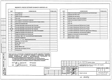 Выпуск АС1 Архитектурно-строительные решения подземной части здания