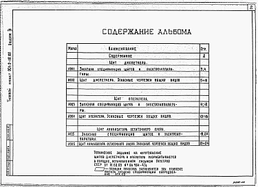 Альбом 3 Задание заводу-изготовителю, эскизные чертежи обоих видов