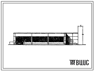 Типовой проект 262-28-3с.83 Здание сберкассы 1 разряда на 10-12 сотрудников и парикмахерской, пристраиваемое к жилым домам. Для строительства в 4 климатическом районе, сейсмичностью 7, 8 и 9 баллов
