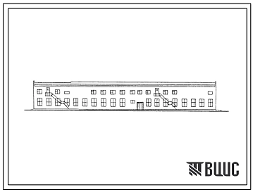 Типовой проект 816-1-46.83 Центральная ремонтная мастерская для хозяйств с парком 75 тракторов (стены кирпичные).