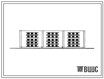 Типовой проект 114-70-29с/72 5-этажный жилой дом из трех блок-секций на 60 квартир (однокомнатных 1Б-45, двухкомнатных 2Б-15). Для строительства в 3 климатическом районе сейсмичностью 7 баллов