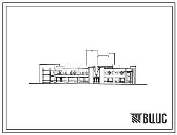 Типовой проект 262-12-267.86 Сельский дом культуры, в конструкциях 1.020-1/83, с залом на 400 мест