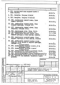 Часть 1-АС Архитектурно-строительные чертежи Раздел 1.0.1 Альбом 2 Том 1 Железобетонные конструкции