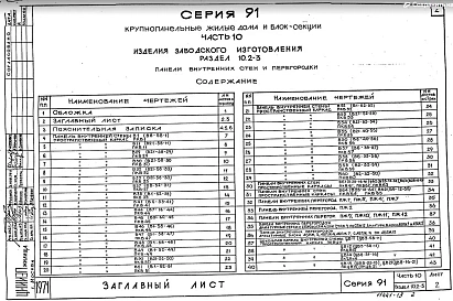 Часть10 Раздел 10.2-3 Панели внутренних стен и перегородки