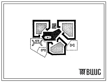 Типовой проект 330-7 Типовые элементы внешнего благоустройства микрорайонов и жилых районов озеленение. Для строительства во 2 и 3 строительно-климатических зонах.