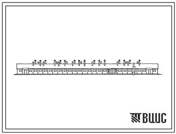 Типовой проект 801-364с Коровник на 400 коров. Для строительства в районах сейсмичностью 8 и 9 баллов.