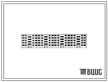 Типовой проект 1-467А-2  Пятиэтажный четырехсекционный крупнопанельный жилой дом на 60 квартир.