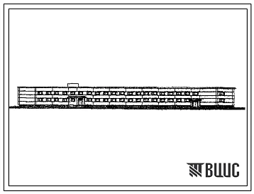 Типовой проект ВП 347-81.83.Т (12-49-КП) Комплексное основное здание на 200 человек в каркасно-панельных конструкциях серии ИИ-04