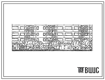 Типовой проект 320-57 Архитектурно-планировочные решения внешнего благоустройства, озеленения и оборудования участков жилых групп на 2-4 тыс. жителей для проектирования жилых районов