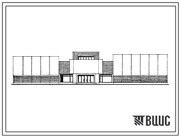 Типовой проект 264-12-276с.13.86 Культурно-спортивный комплекс на 500 посетителей (стены кирпичные) (для Киргизской ССР)