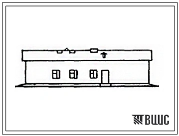 Типовой проект 803-9-24.84 Здание подсобно-вспомогательного назначения для овцеферм с поголовьем до 5 тыс. маток (стены кирпичные).