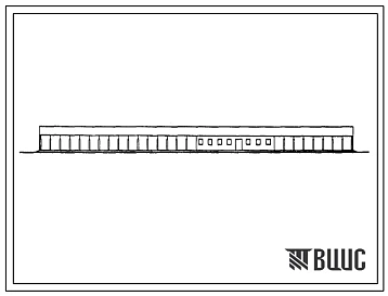 Типовой проект 803-9-69.86 Стригальный пункт для овец на 72 машинки (с трехстенным навесом, стены навеса из асбестоцементных листов, кровля по деревянным прогонам)