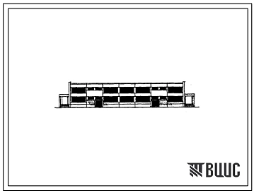 Типовой проект 212-1-47 Детские ясли-сад на 140 мест с дневным пребыванием детей. С применением унифицированного каркаса серии ИИ-04. Для строительства во II строительно-климатической зоне.