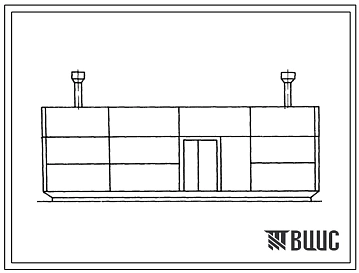 Типовой проект 402-2-36 Трансформаторная подстанция мощностью 2х400 кВА со щитом ШО-70
