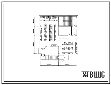 Типовой проект П-2-150-339.86 Склад  материалов  и  оборудования  заглубленный отапливаемый встроенный (убежище на 150 человек, размеры убежища 12м на 12м, режимы вентиляции 1,2,3).