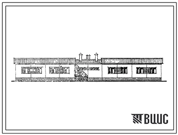 Типовой проект 181-000-328с.85 1-этажный 2-квартирный жилой дом с 5-комнатными квартирами. Для строительства в 4А климатическом подрайоне сейсмичностью 7 баллов.