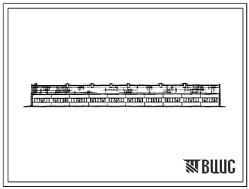 Типовой проект 801-4-109.13.86 Здание для откорма 230 голов молодняка крупного рогатого скота привязного содержания (для Латвийской ССР)