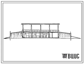 Типовой проект 812-1-78.86 Отделение приема зерна на 4 проезда