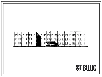 Типовой проект 221-1-398.84 Средняя школа на 18 классов (689-704 учащихся).  Здание одно-, двух-, трехэтажное. Конструкции серии 1.090.1-1.  Стены из трехслойных железобетонных панелей.