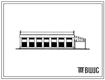 Типовой проект 816-111 Пункт технического обслуживания тракторов и других специальных машин механизированных отрядов Р/О «Сельхозтехника» на 50 машин.
