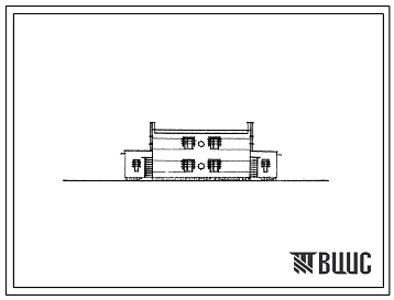 Типовой проект 144-40-32с.2 2-этажный 2-квартирный жилой дом с 3-комнатными квартирами. Для строительства в 4А и 4Г климатических подрайонах Узбекской ССР сейсмичностью 7 и 9 баллов.