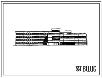 Типовой проект 76-015 Профтехучилище на 960 учащихся с сооружением двойного назначения для строительства в г. Москве