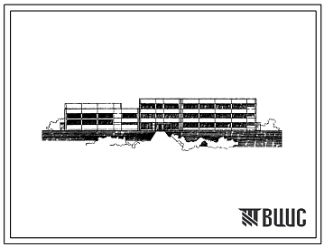 Типовой проект 222-1-247ПВ Средняя общеобразовательная школа на 16 классов (624 учащихся) в каркасно-панельных конструкциях серии ИИ-04.