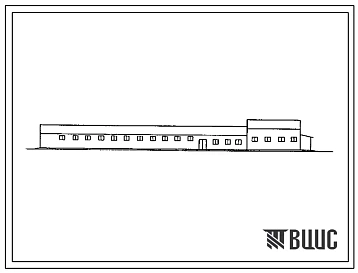 Типовой проект 804-2-41.86 Конюшня на 20 племенных конематок (верховых, рысистых и тяжеловозных пород). Неполный деревянный каркас. Содержание - конюшенно-пастбищное. Раздача кормов - вручную с тележек на конной тяге. Поение - из автопоилок. Удаление наво