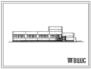Типовой проект 272-14-21.86 Рыночный павильон (в конструкциях 1.020-1/83) торговой площадью 300 м2 (50 торговых мест)