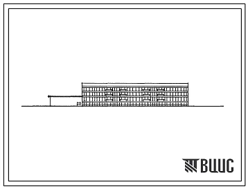 Типовой проект 1-306С-51 Четырехэтажный жилой дом на 48 (45) квартир со стенами из крупных легкобетонных блоков (вариант со встроенной в торец парикмахерской на 6 рабочих мест).