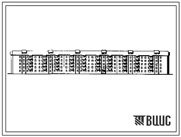 Типовой проект 114-114-1c.85 Пятиэтажный шестисекционный дом на 110 квартир