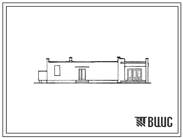 Типовой проект 252-1-51 Патологоанатомическое отделение психиатрической больницы на 500 коек в каркасно-панельных конструкциях серии ИИ-04, для строительства в 1В климатическом подрайоне, 2 и 3 климатических районах