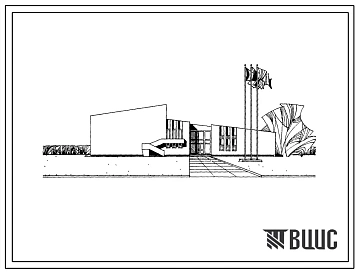 Типовой проект 294-2-57 Спортивный корпус в деревоклееных конструкциях с залом (ареной) 24х12 м с местами для зрителей. Для строительства в IВ климатическом подрайоне, II и III климатических районах.
