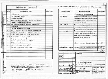 Альбом 4 Применен из тп 903-4-72.13.87 Низковольтные комплектные устройства Раздел 4-9 Щит автоматики № 8/11