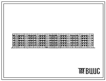 Типовой проект 111-94-3/73 Пятиэтажный восьмисекционный крупнопанельный жилой дом на 120 квартир (однокомнатных 1Б-11, двухкомнатных 2Б-39, трехкомнатных 3А-40, трехкомнатных 3Б-30) с шагом поперечных стен 2,7 и 3,3 м, для строительства во 2 и 3 климатиче