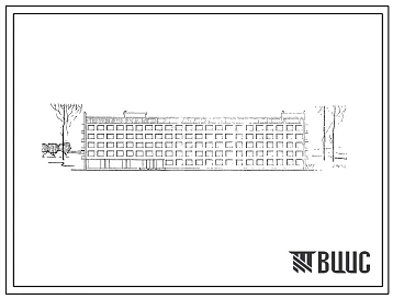 Типовой проект 284-5-5  Гостиница на 208 мест для аэропортов гражданской авиации. Для строительства в I,II и III строительно-климатических зонах.