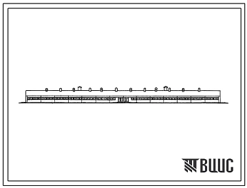 Типовой проект 801-394с Здание для ремонтного молодняка на 500 голов (кормление животных вне здания). Для строительства в районах сейсмичностью 7 и 8 баллов.