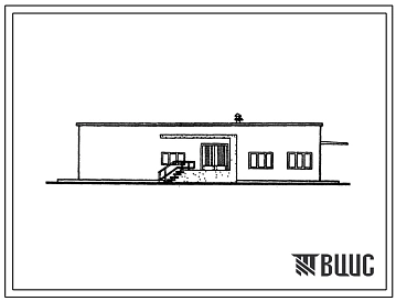 Типовой проект 801-412 Здание приема и отгрузки скота.