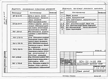 Альбом 1 Приточная вентиляционная камера прямоточная с одной секцией воздухонагревателя. Регулирование температуры приточного воздуха. Электрическая система регулирования