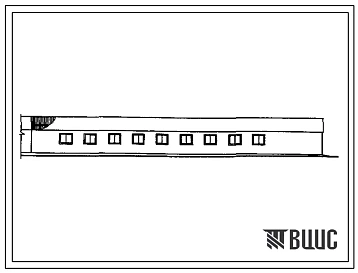 Типовой проект 807-10-62.83 Стационар на 45 мест для молодняка. Размеры здания - 9x36 м. Расчетная температура: -20, -30, -40°С. Стены – кирпичные. Покрытие - деревянные плиты по металлодеревянным фермам