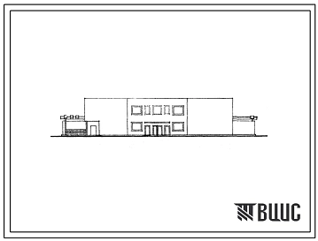 Типовой проект 211-2-100с Детские ясли-сад на 160 мест  хозяйственным блоком для строительства в 4 климатическом районе сейсмичностью 7, 8 и 9 баллов на непросадочных грунтах и грунтах 1 и 2 типа просадочности, в конструкциях серии ИИС-04